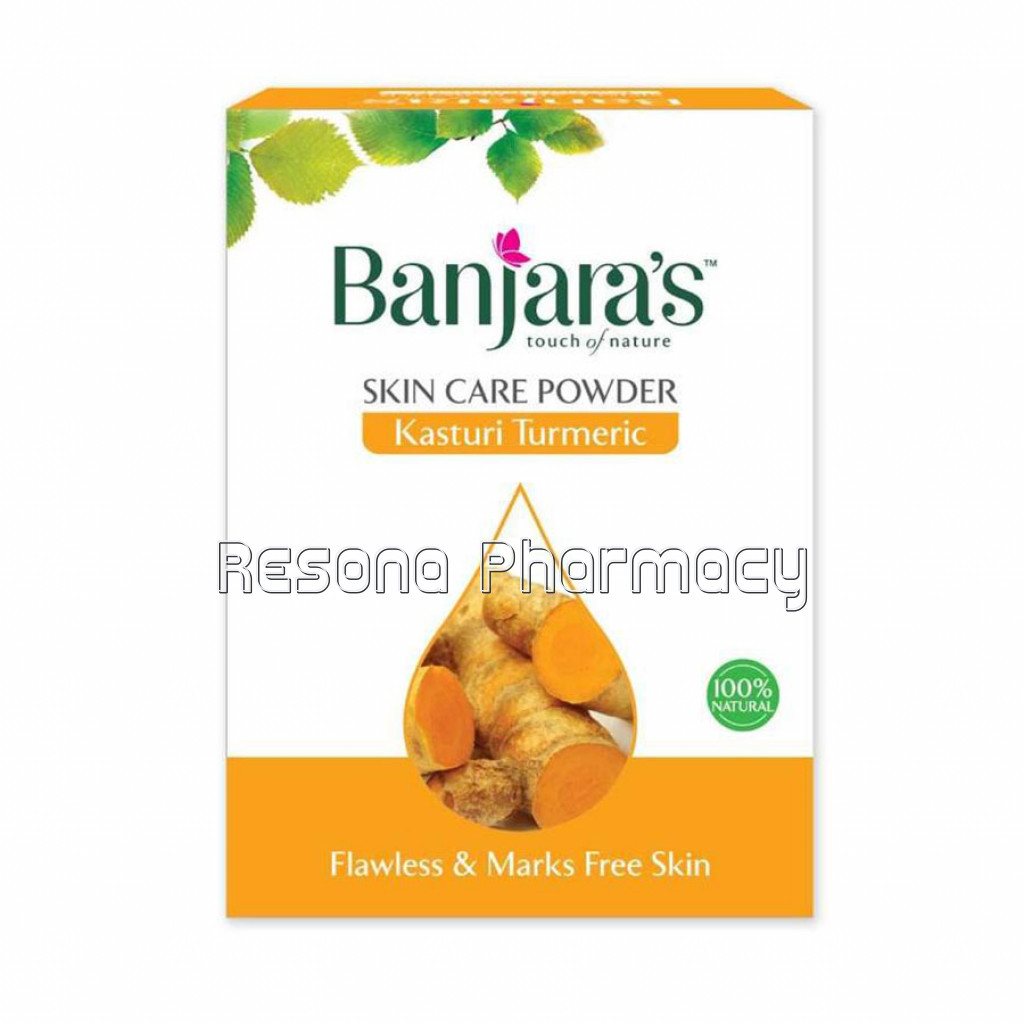 Banjara'S Kasturi Turmeric Skin Care Powder 100Gms (5*20Gms)