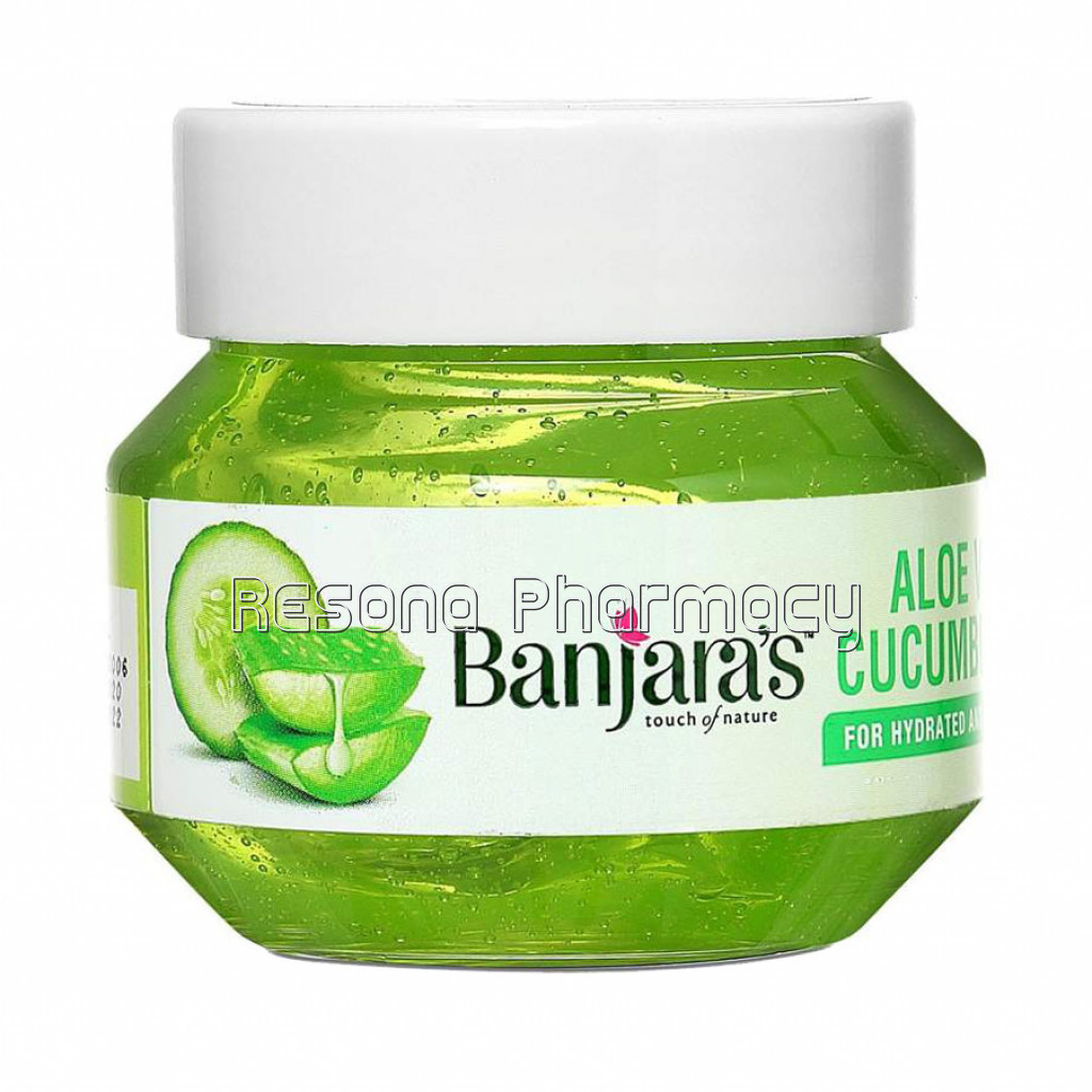 Banjara'S Aloe Vera Cucumber Gel   100G