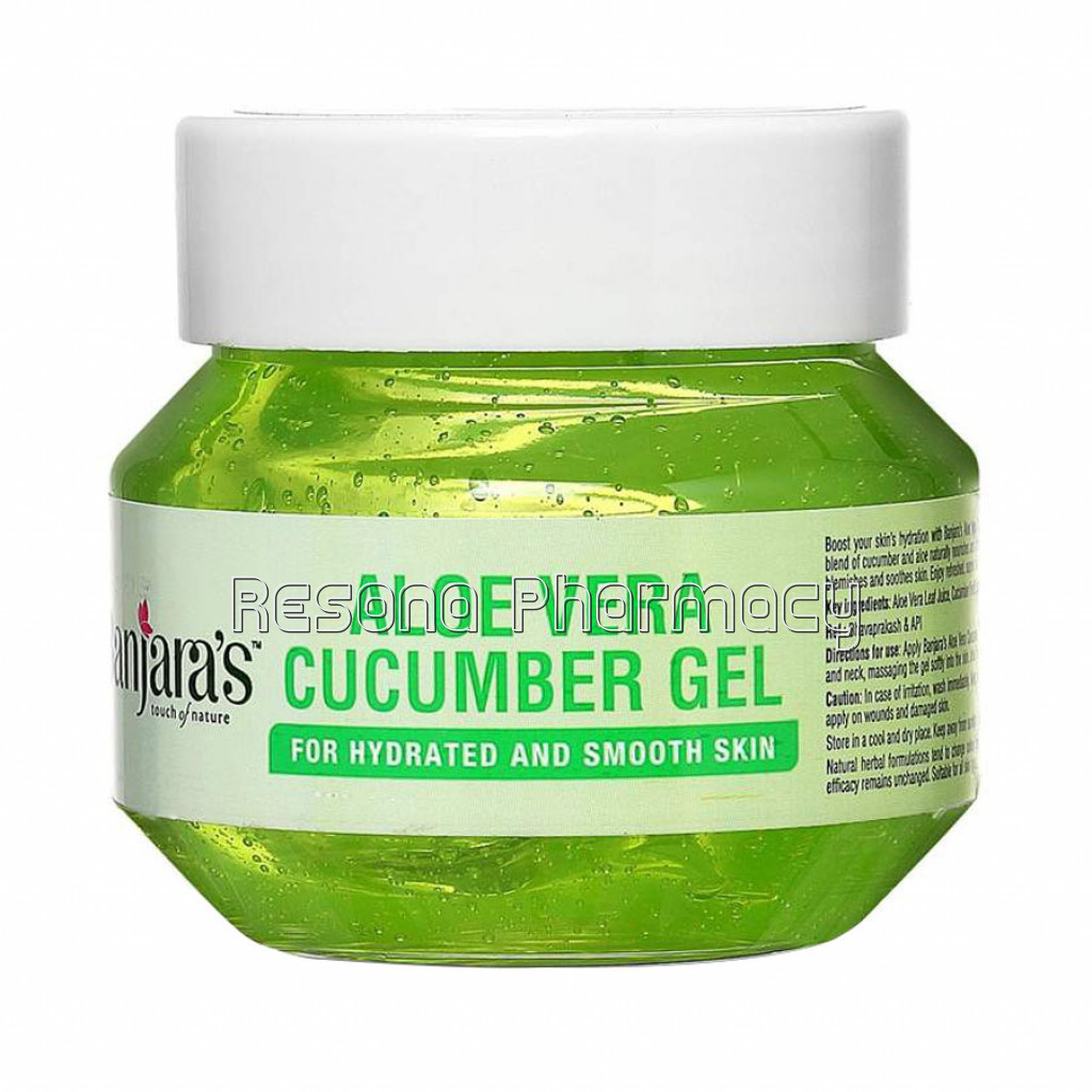 Banjara'S Aloe Vera Cucumber Gel   100G