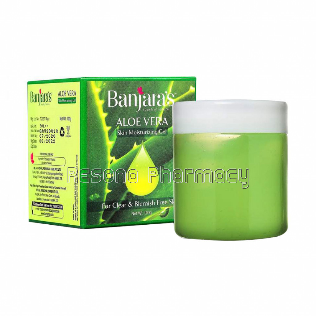 Banjara'S Aloevera Skin Moisturizing Gel 100Gms