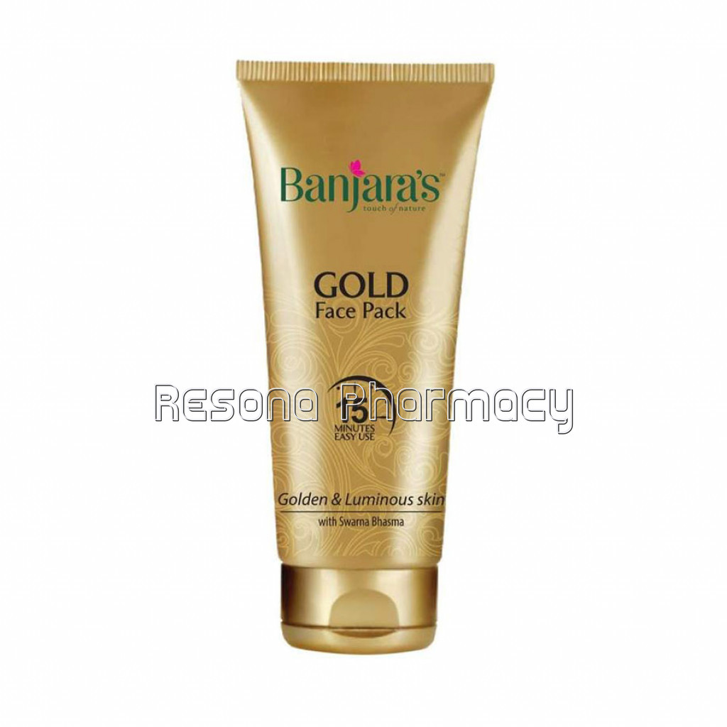 Banjara'S Gold Face Pack 50Gms (Tube)