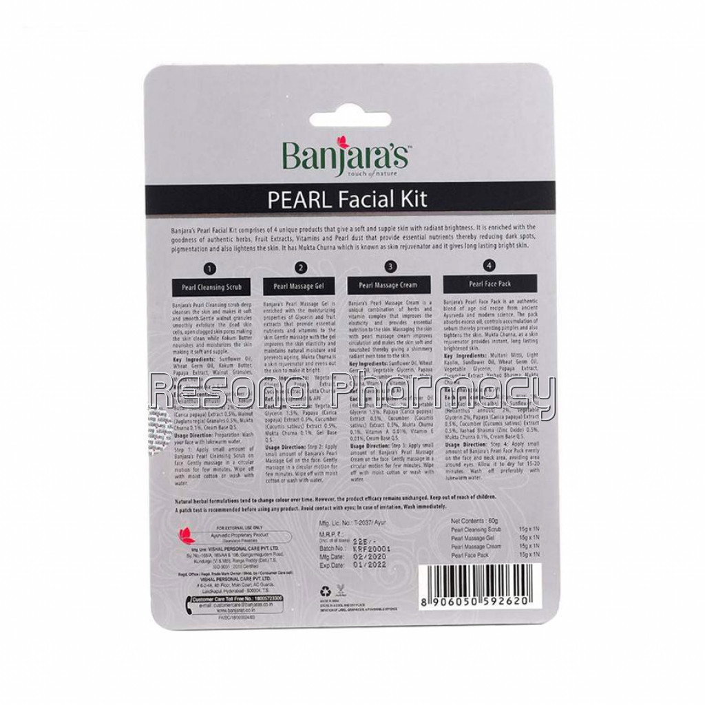 Banjara'S Pearl Facial Kit