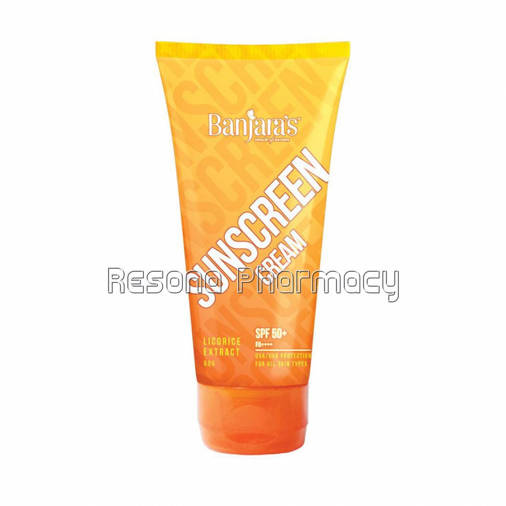 Banjara’S Continuous Protection Sunscreen Cream Spf 50 Paplusplusplusplus, 50Gms