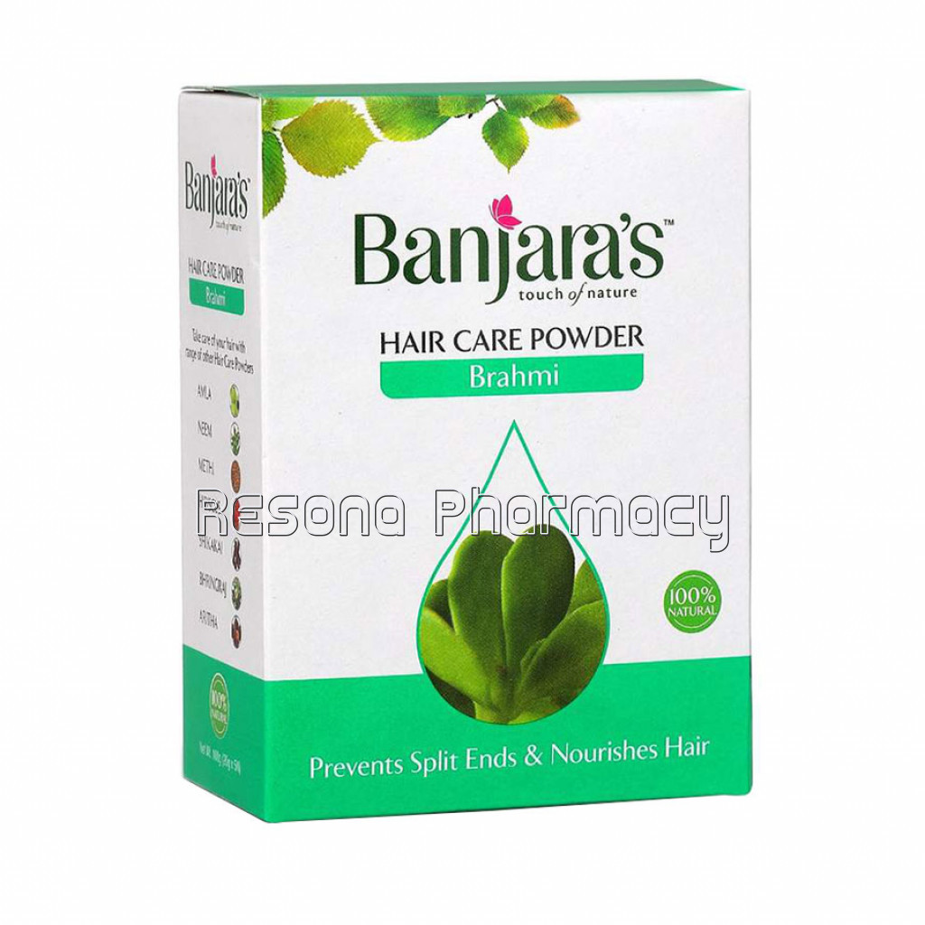 Banjara'S Brahmi Hair Care Powder 100Gms (5*20Gms)