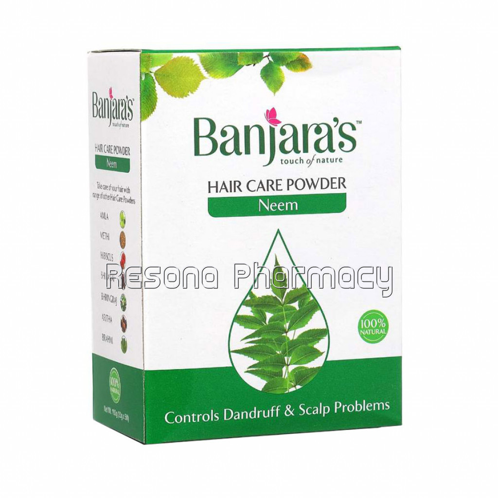 Banjara'S Neem Hair Care Powder 100Gms (5*20Gms)