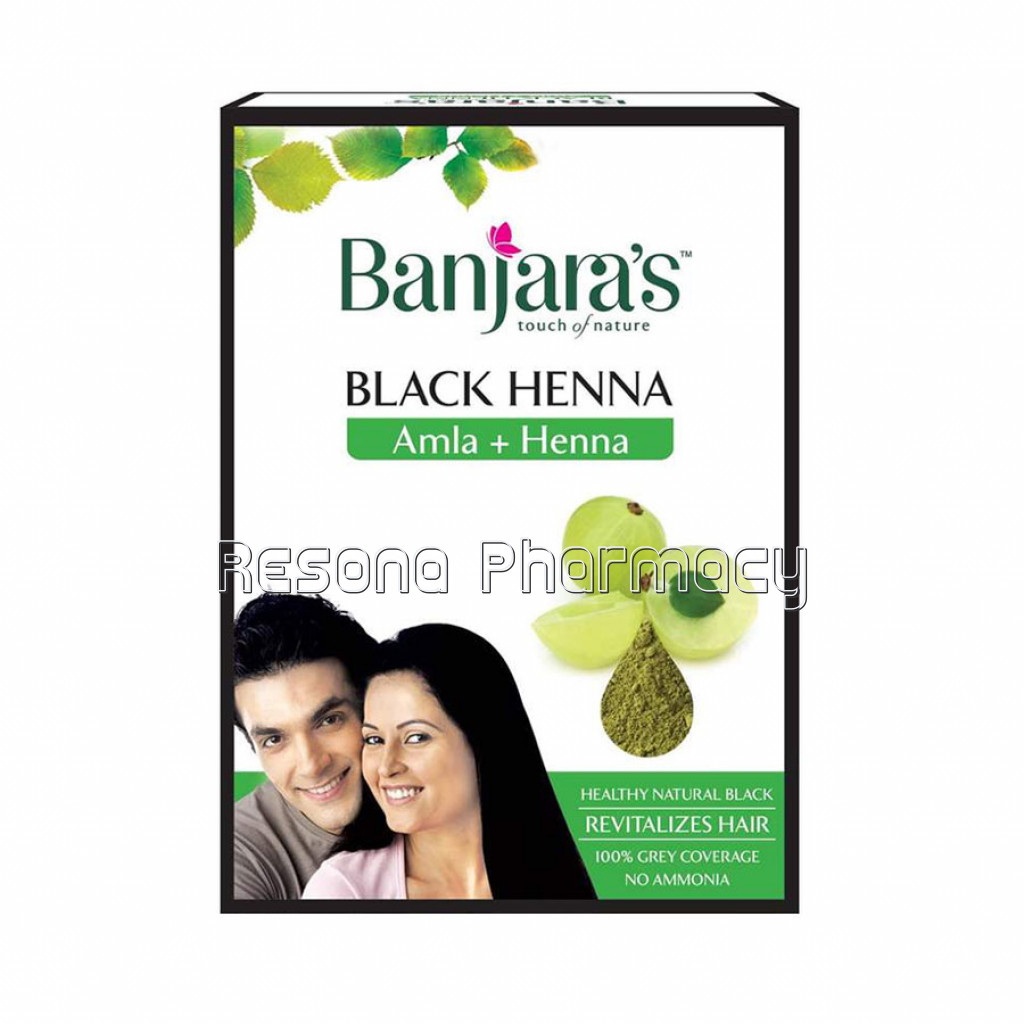 Banjara'S Black Henna With Amla 50Gms (5*10Gms)