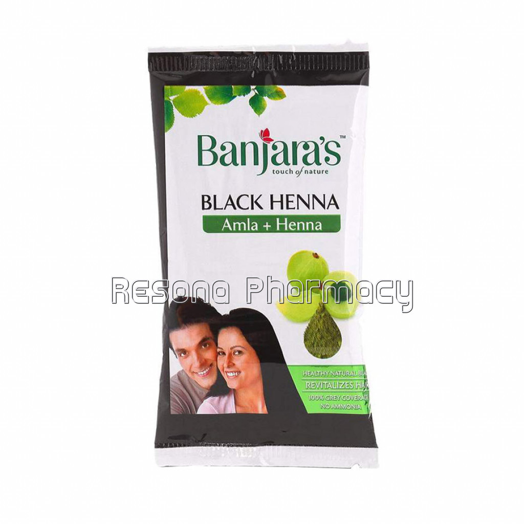 Banjara'S Black Henna With Amla 50Gms (5*10Gms)