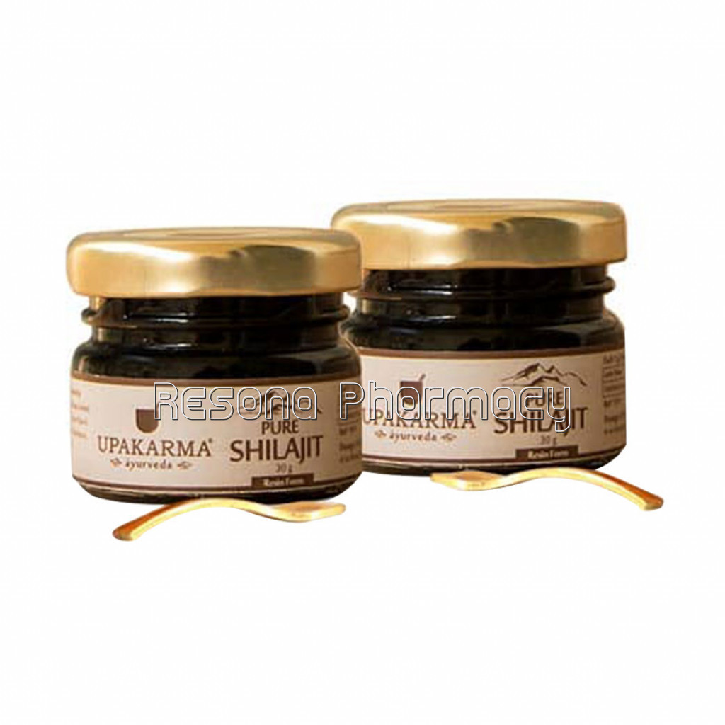 Upakarma Ayurveda Pure Shilajit Resin 30G – Pack Of 2 – Boost Immunity