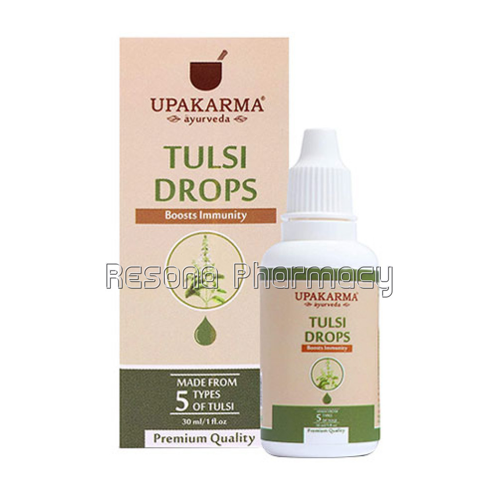 Upakarma Ayurveda Tulsi Drops 30Ml – An Ayurvedic Herb To Boost Immunity and Strength