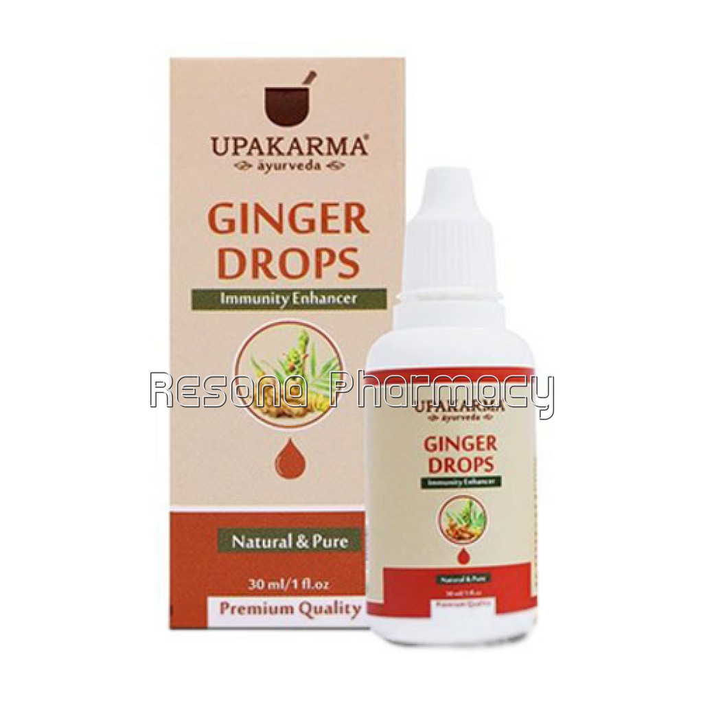 Upakarma Ayurveda Ginger Drops 30Ml – An Ayurvedic Herb To Boost Immunity and Strength