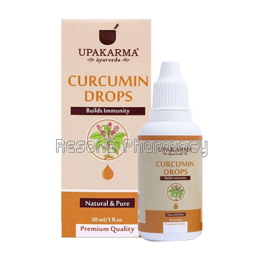 Upakarma Ayurveda Curcumin Drops 30Ml – An Ayurvedic Herb To Boost Immunity and Strength