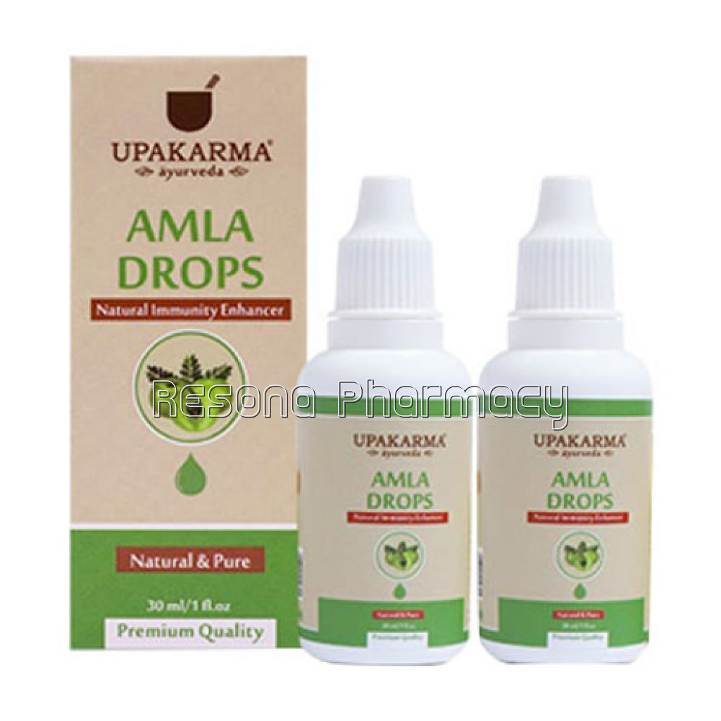 Upakarma Amla Drops 30Ml – An Ayurvedic Herb To Boost Immunity and Strength – Pack Of 2