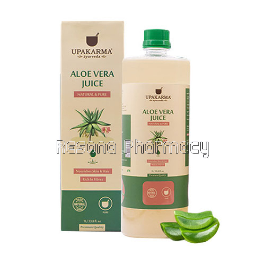 Upakarma Aloe Vera Juice 1L – A NaNaturalTonic For Skin, Hair and To Boost Immunity