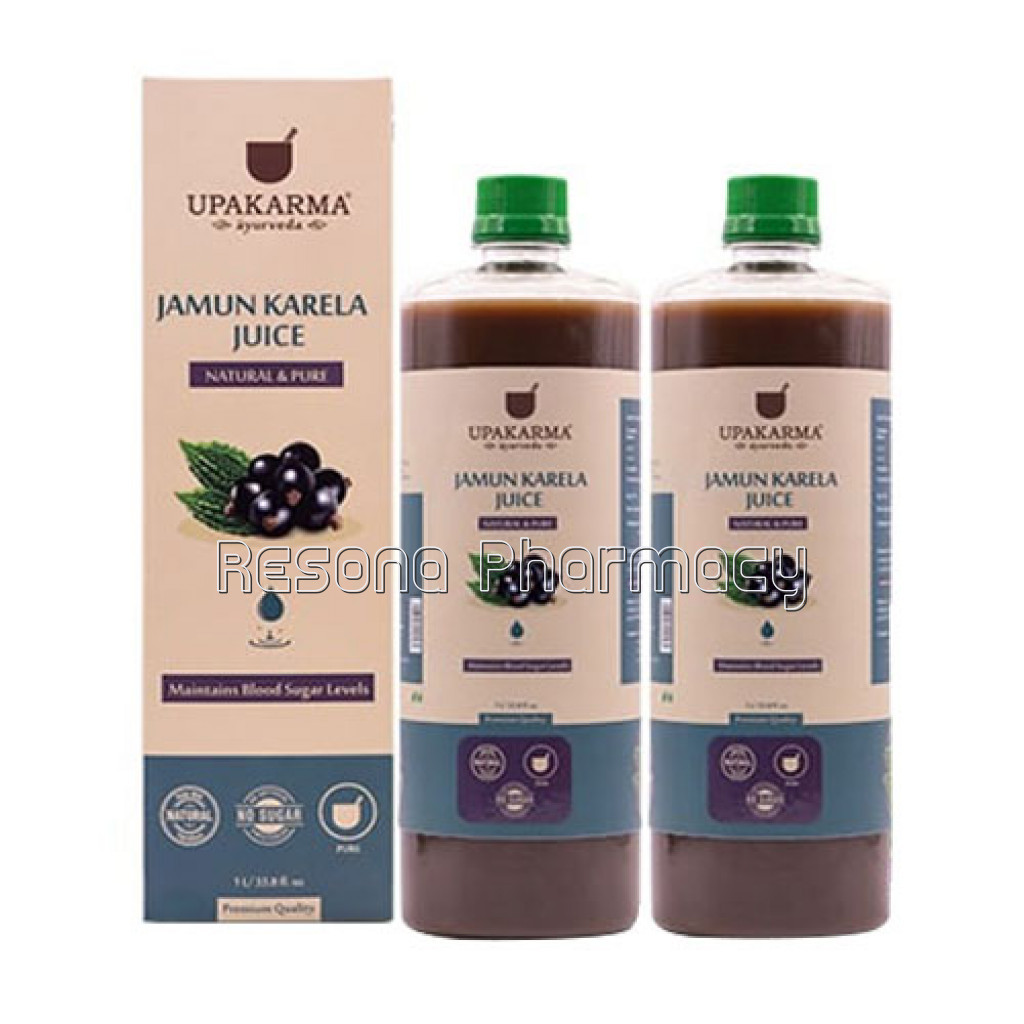 Upakarma NaNaturaland Pure Jamun Karela Juice 1L – Pack Of 2