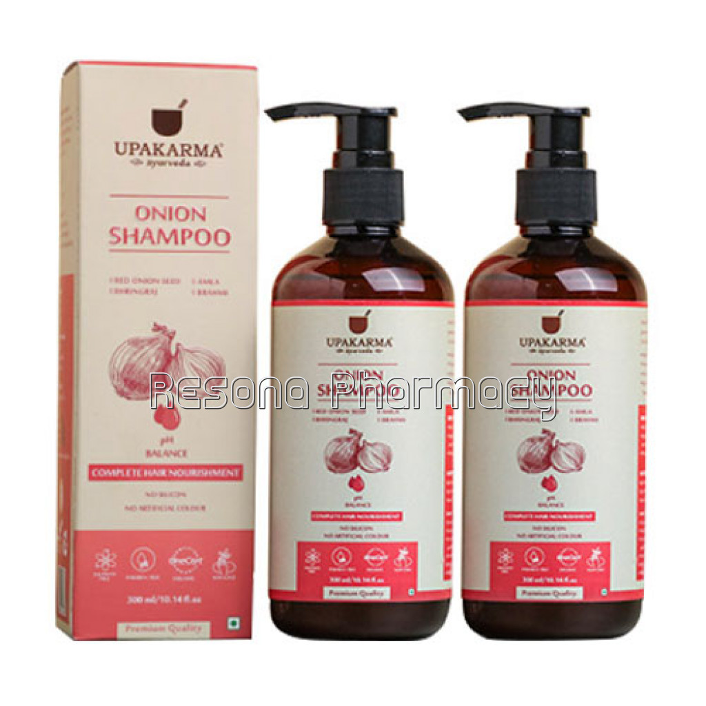 Upakarma Onion Shampoo 300Ml – Pack Of 2 | Complete Hair Nourishment