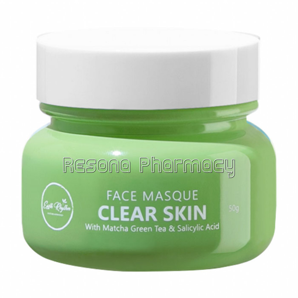 Clear Skin Face Masque With Matcha Green Tea and 2% Salicylic Acid