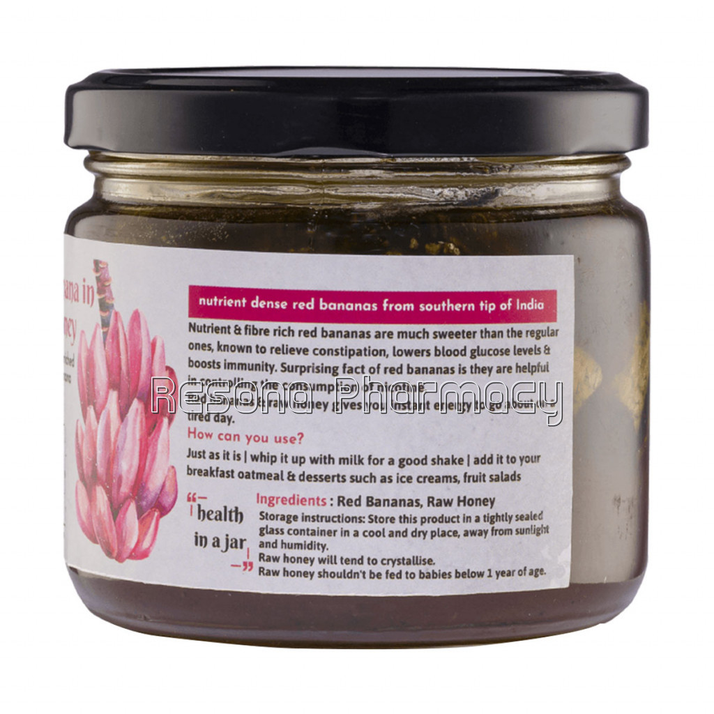 Red Banana In Raw Honey 400Gm