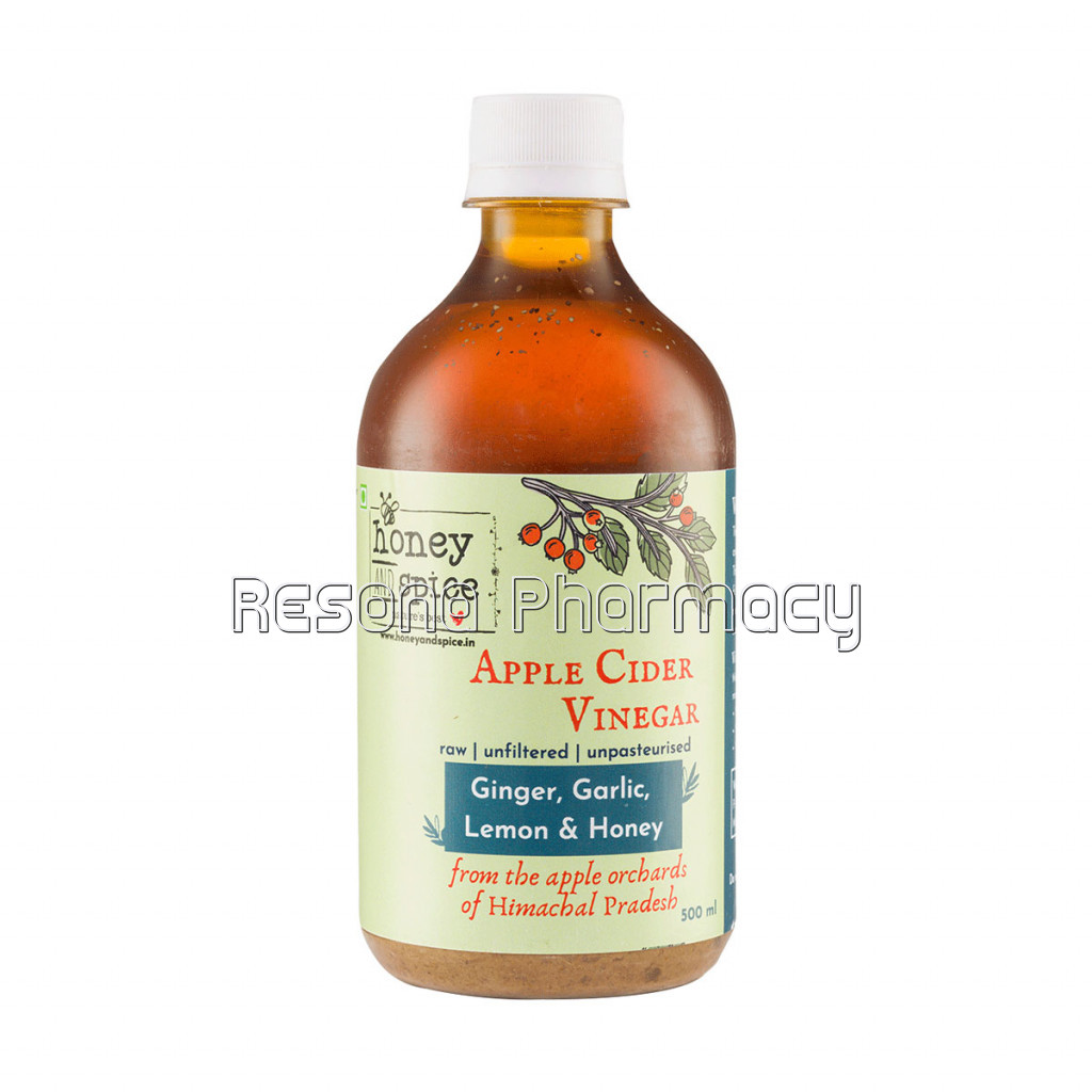Apple Cider Vinegar With Ginger, Garlic, Lemon And Honey 500Ml
