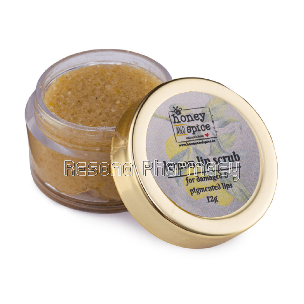 Lemon Lip Scrub (Beeswax Based) 12Gm