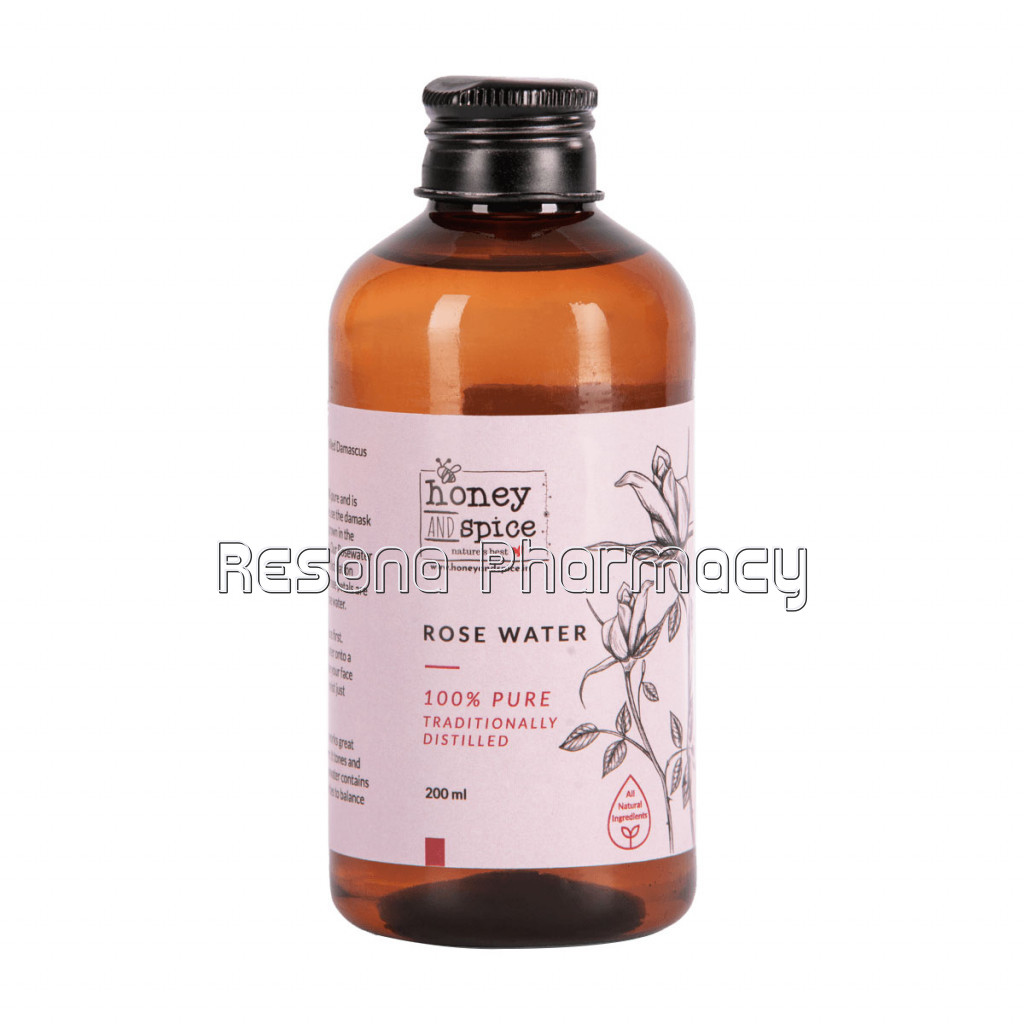 Honey And Spice Rose Water 200Ml
