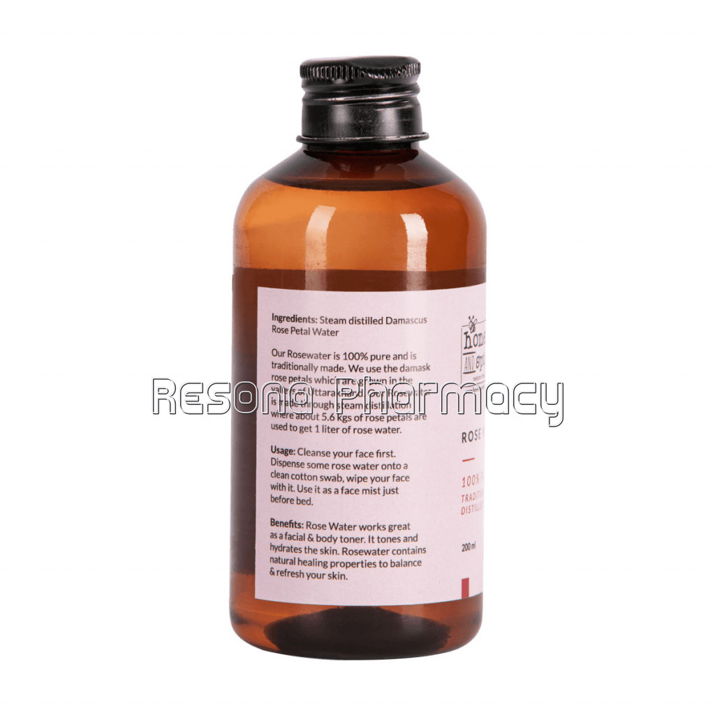 Honey And Spice Rose Water 200Ml