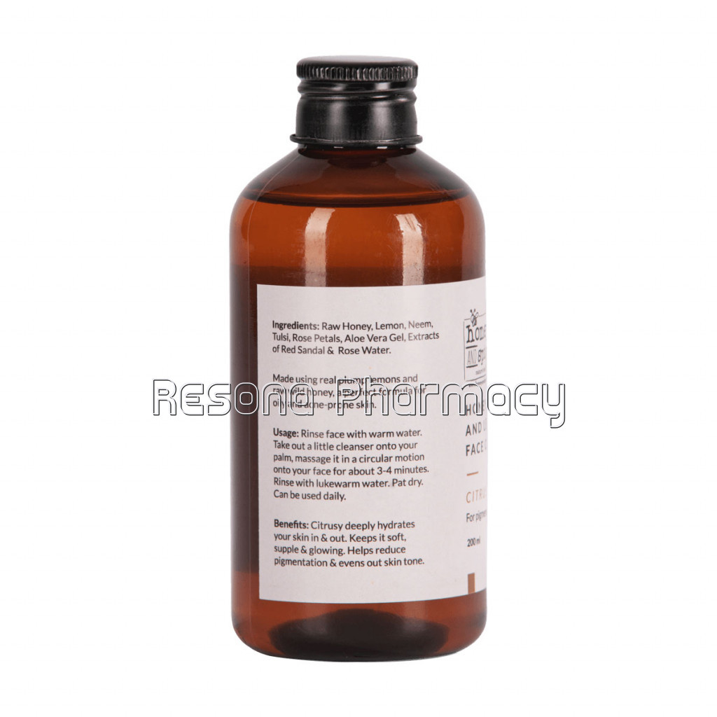 Honey and Lemon Face Cleanser 200Ml