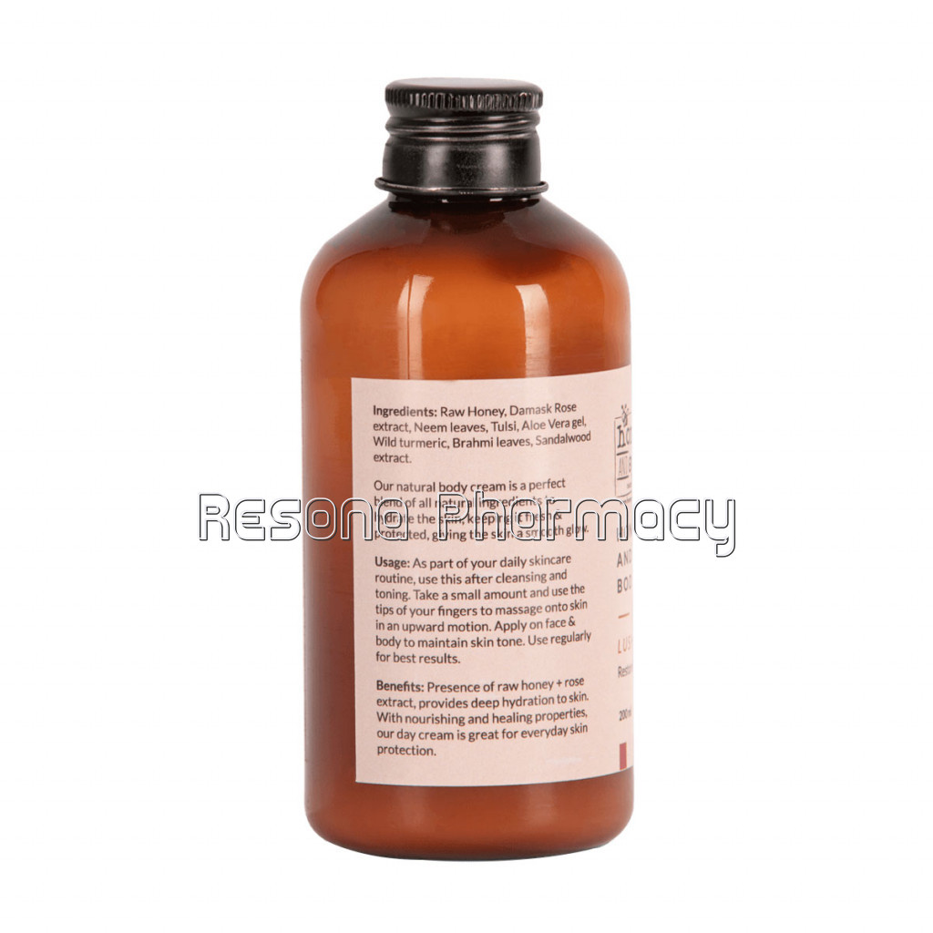Honey And Rose Body Cream 200Ml