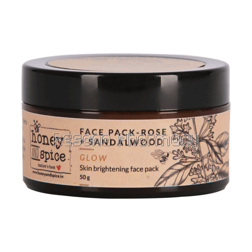 Rose and Sandalwood Face Pack 50Gm