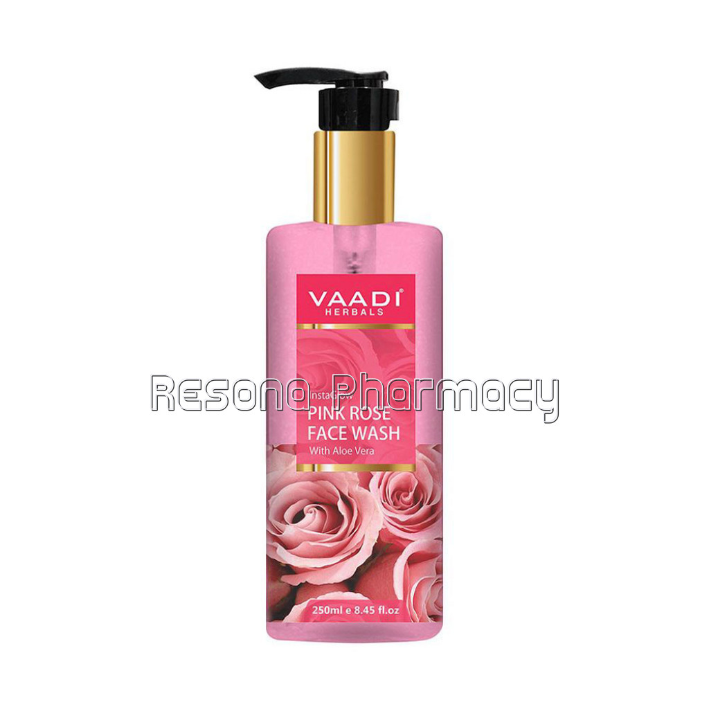 Insta Glow Pink Rose Face Wash With Aloe Vera Extract ( 250 Ml)