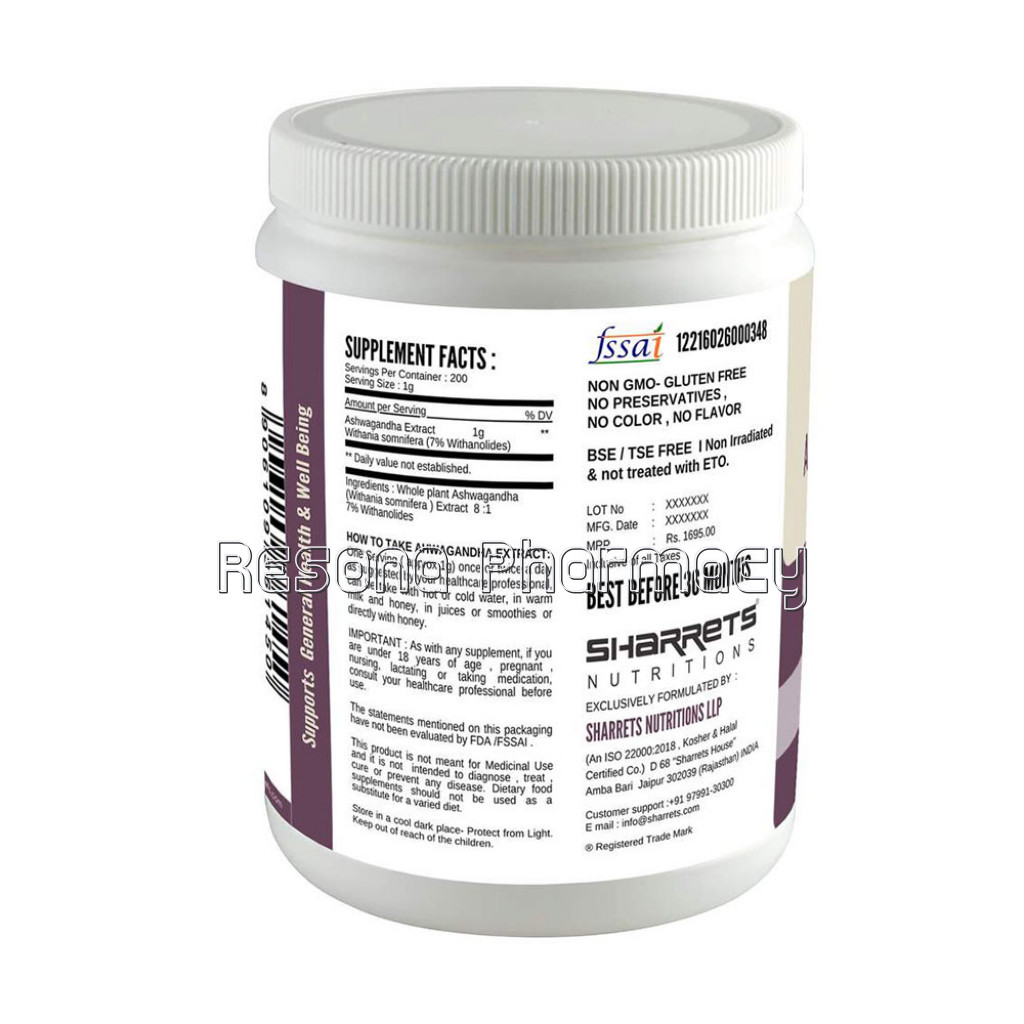 Ashwagandha Extract Powder 200Gm