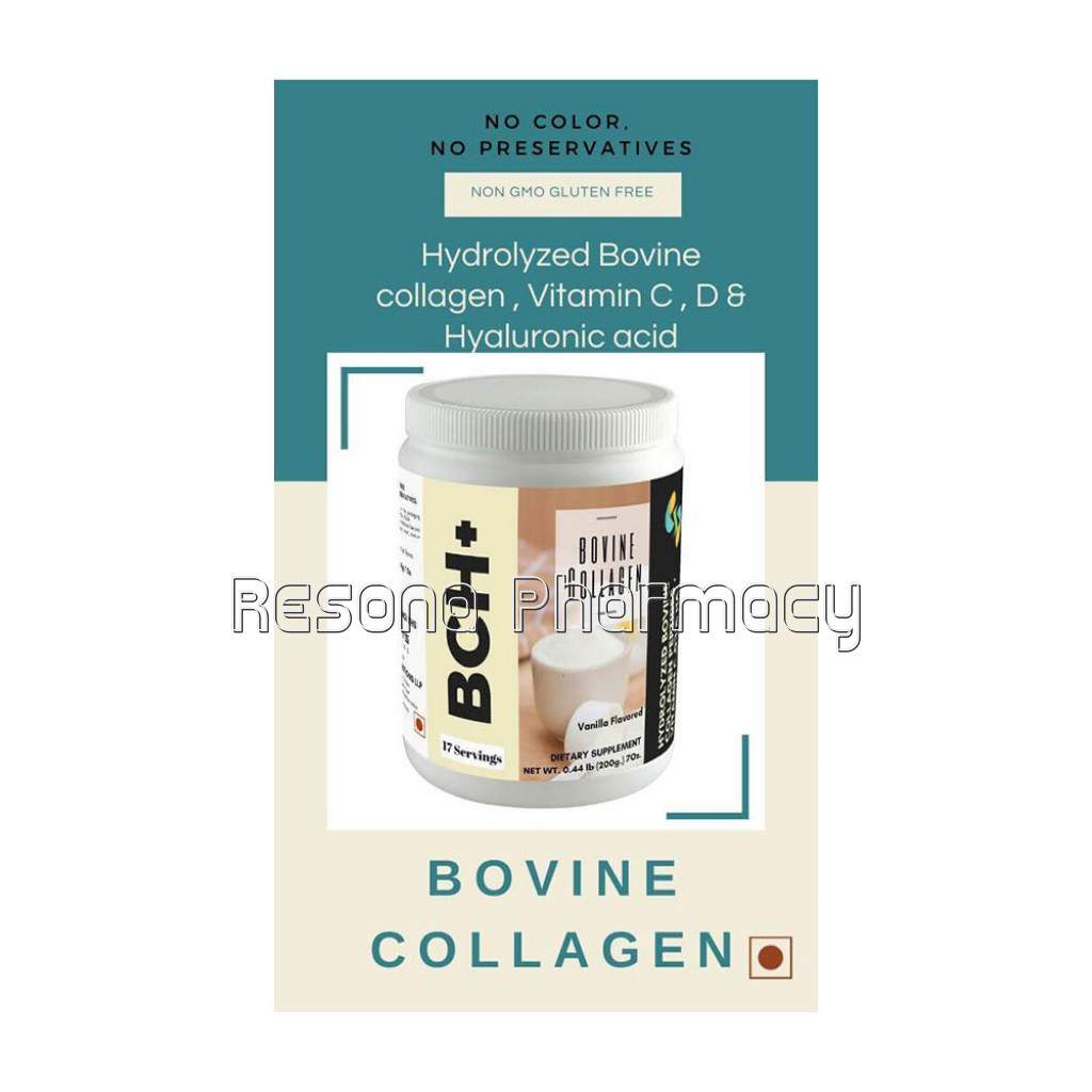 Bchplus Hydrolyzed Bovine Collagen Peptides Vanilla