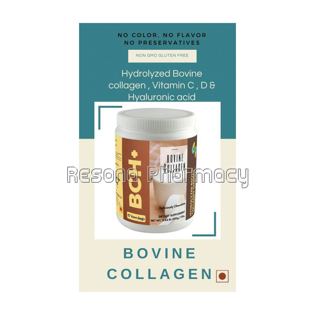 Bchplus Hydrolyzed Bovine Collagen Peptides Choco