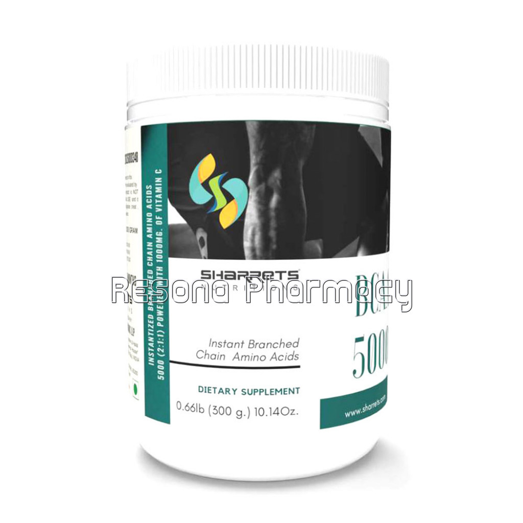 Branched Chain Amino Acids 5000 Powder 300Gm Pack Of 1