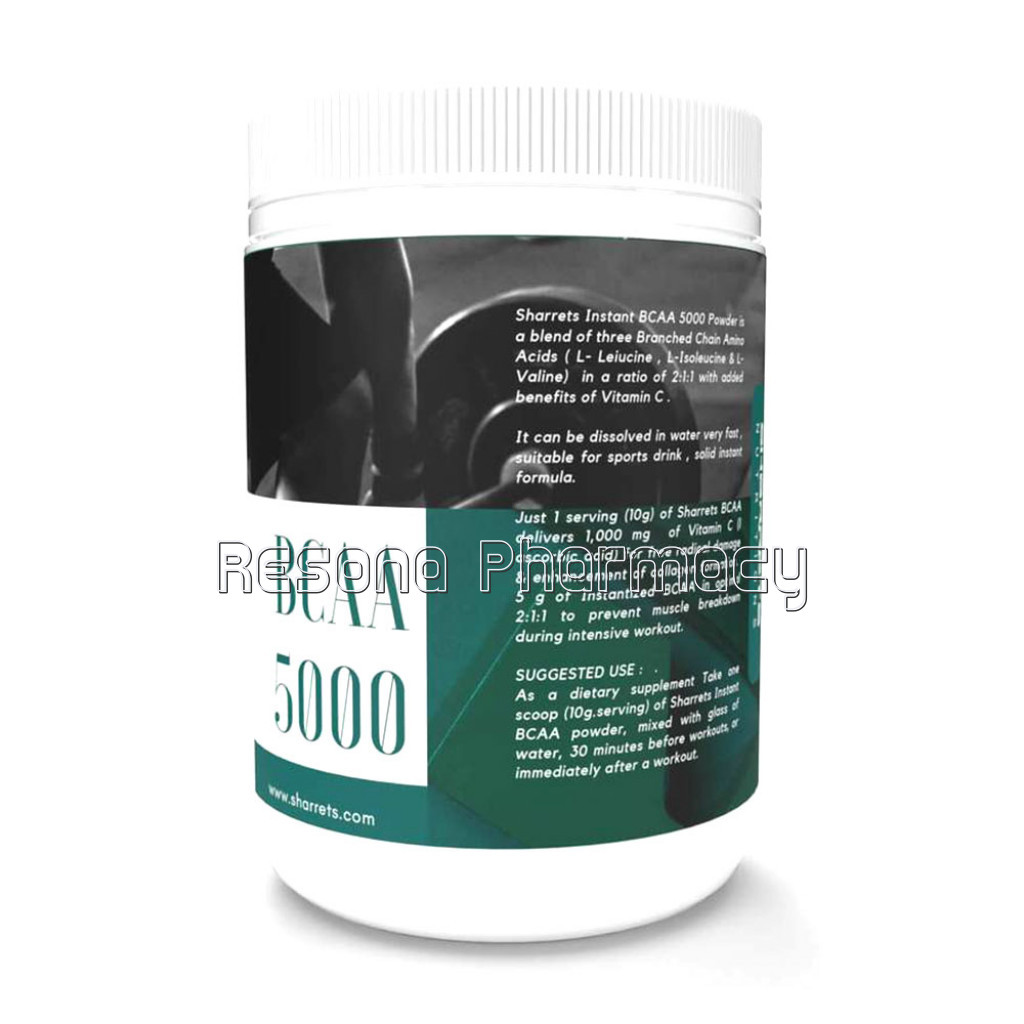 Branched Chain Amino Acids 5000 Powder 300Gm Pack Of 1