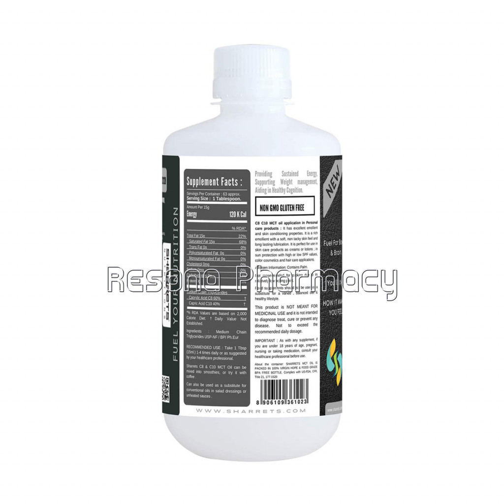 C8 C10 Mct Oil 946Ml