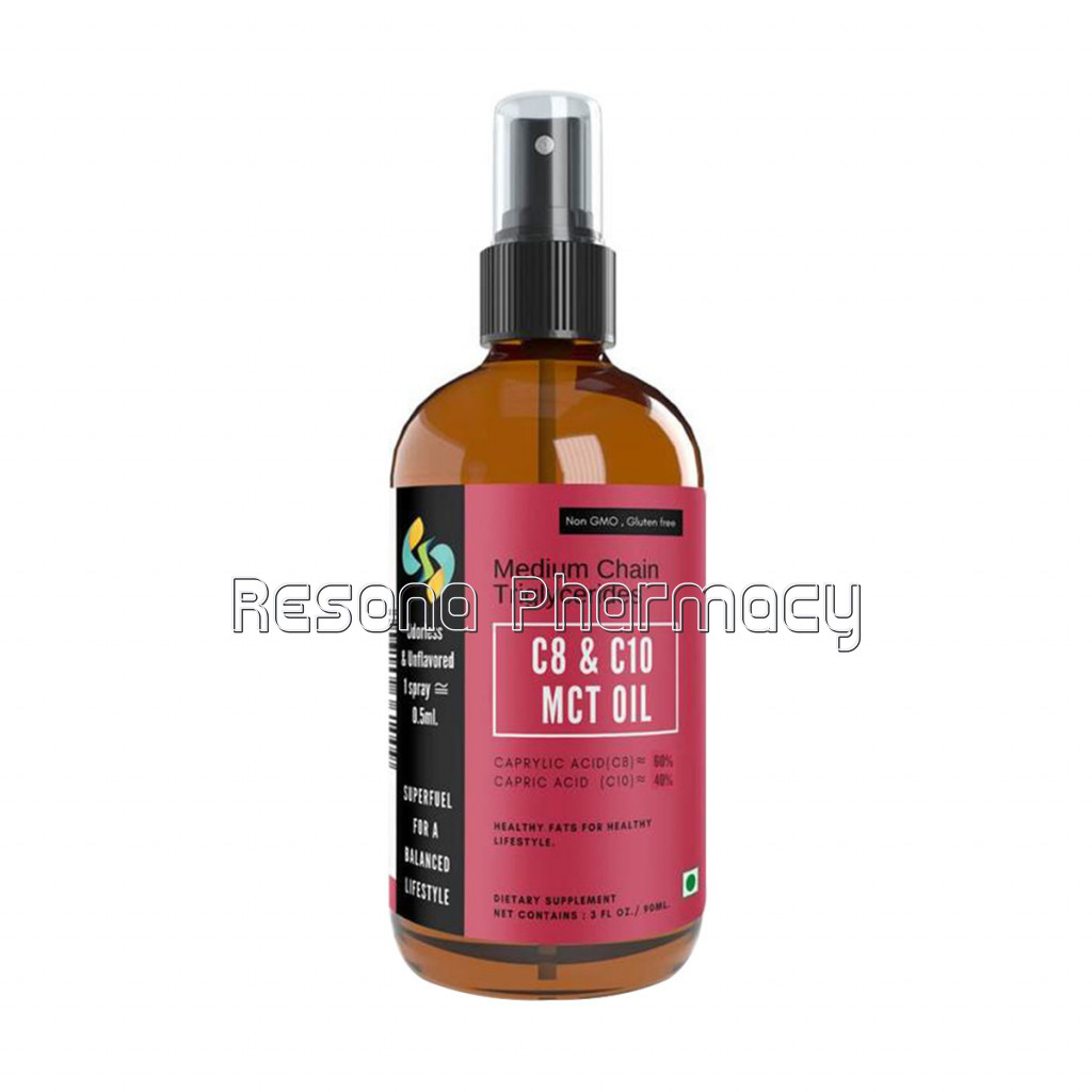 C8 C10 Mct Oil 3 Fl Oz Spray