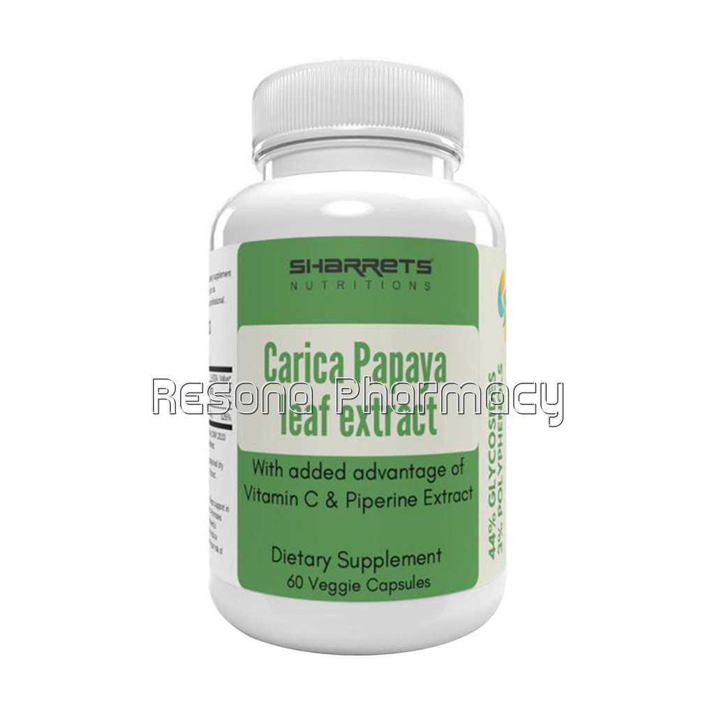 Carica Papaya Leaf Extract Capsules