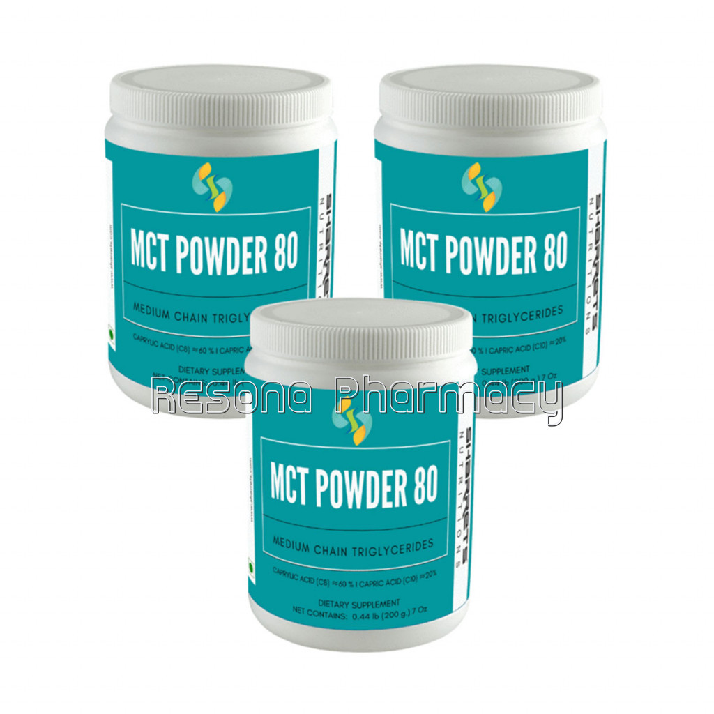 Coconut Mct Oil Powder 80   200Gm Pack Of 3