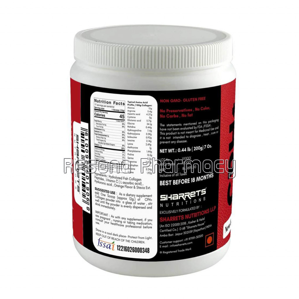 Cphplus Fish Collagen Supplement 200Gm Orange