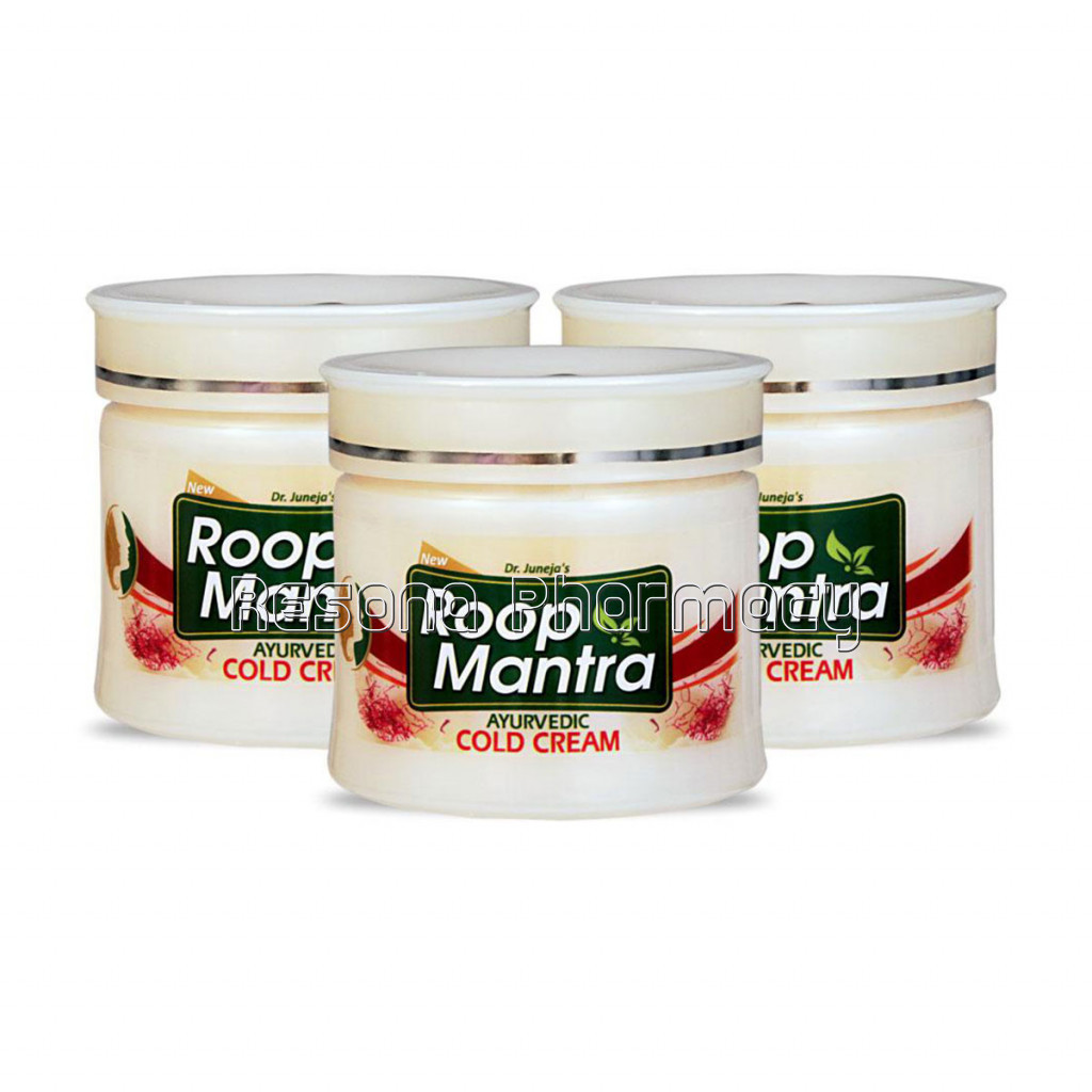 Roop Mantra Ayurvedic Cold Cream 100Gm Pack Of 3