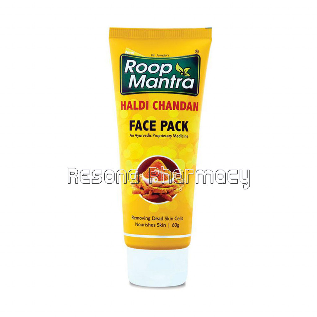 Roop Mantra Haldi Chandan Face Pack 60Gm Pack Of 1