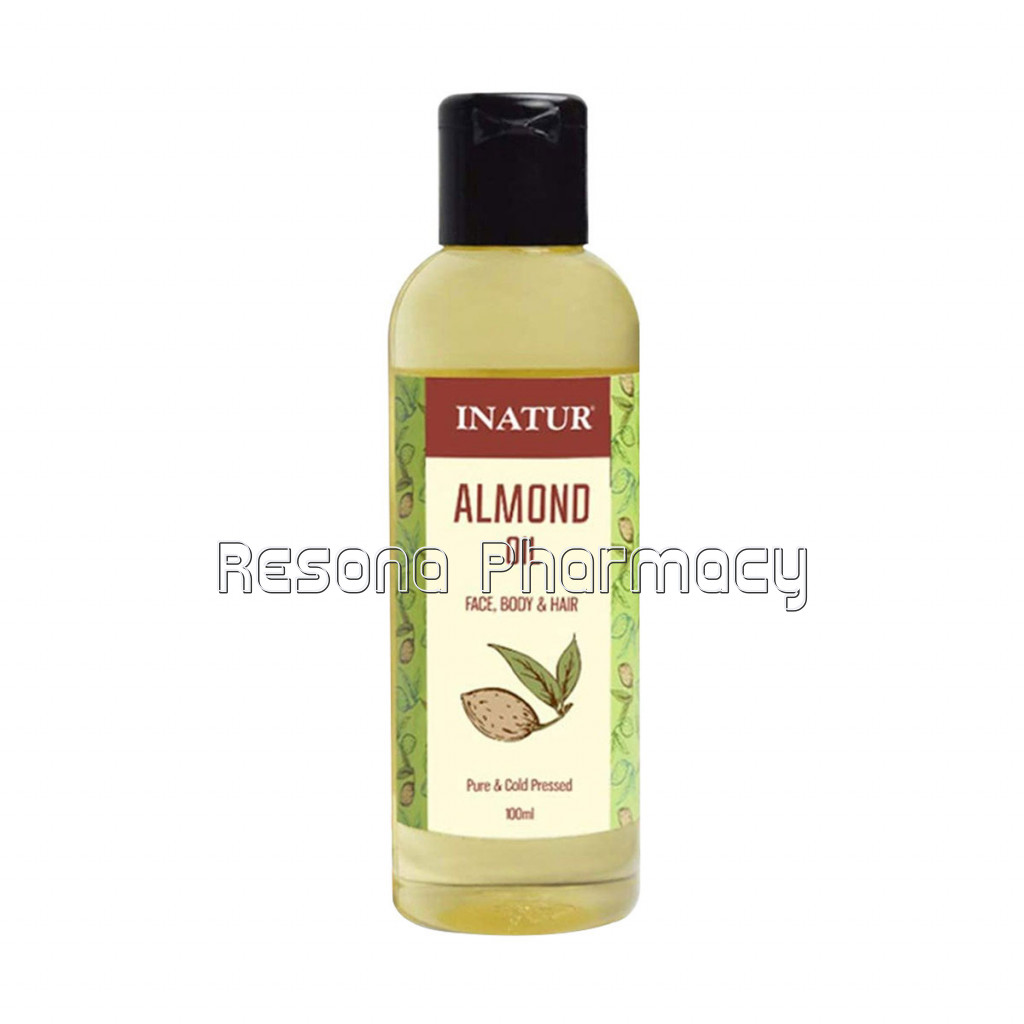 Almond Oil  Cold Pressed Oil ,Skin Nourisher, Treats Hair Damage,Hair Fall and Excellent Massage Oil 100Ml