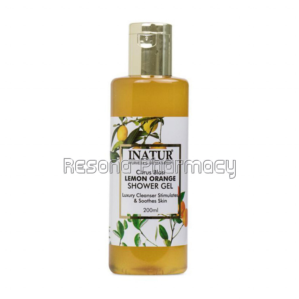 Citrus Blast Lemon Orange Shower Gel   Luxury Cleanser, Stimulates and Soothes Skin 200Ml