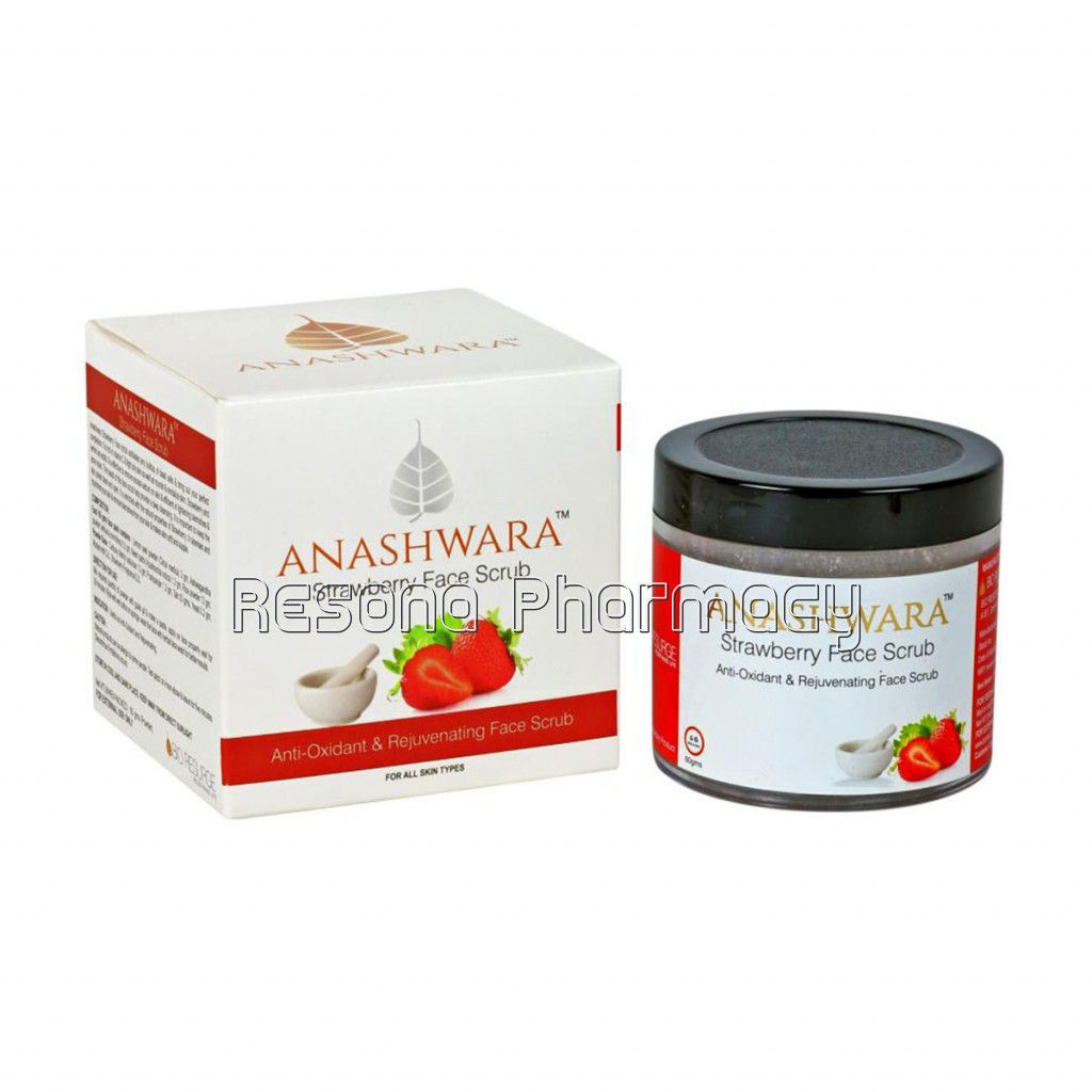 Strawberry Face Scrub For Removing Facial Scars And Spots