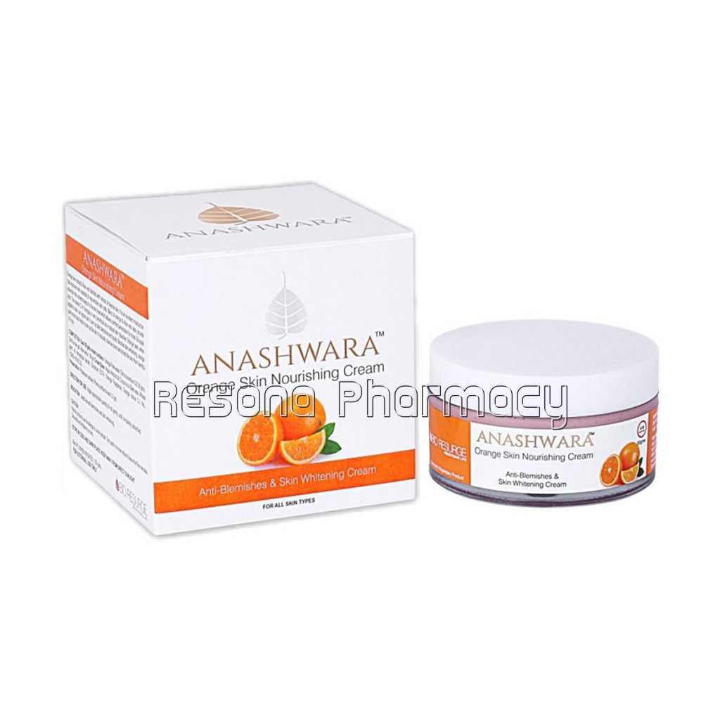 Orange Dark Spot Reducing Skin Nourishing Cream With Vitamin C
