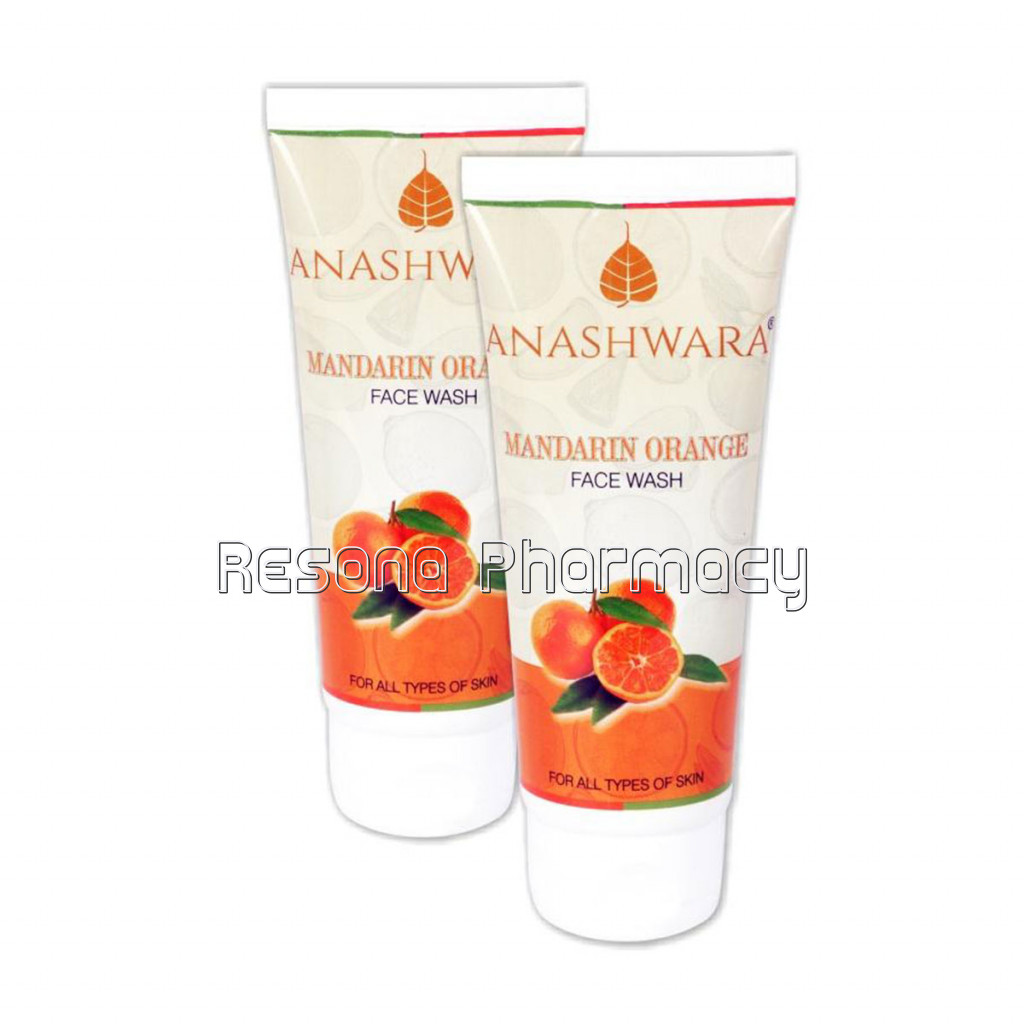 Mandarin Orange Face Wash For Skin Whitening And Lightening Pack Of 2