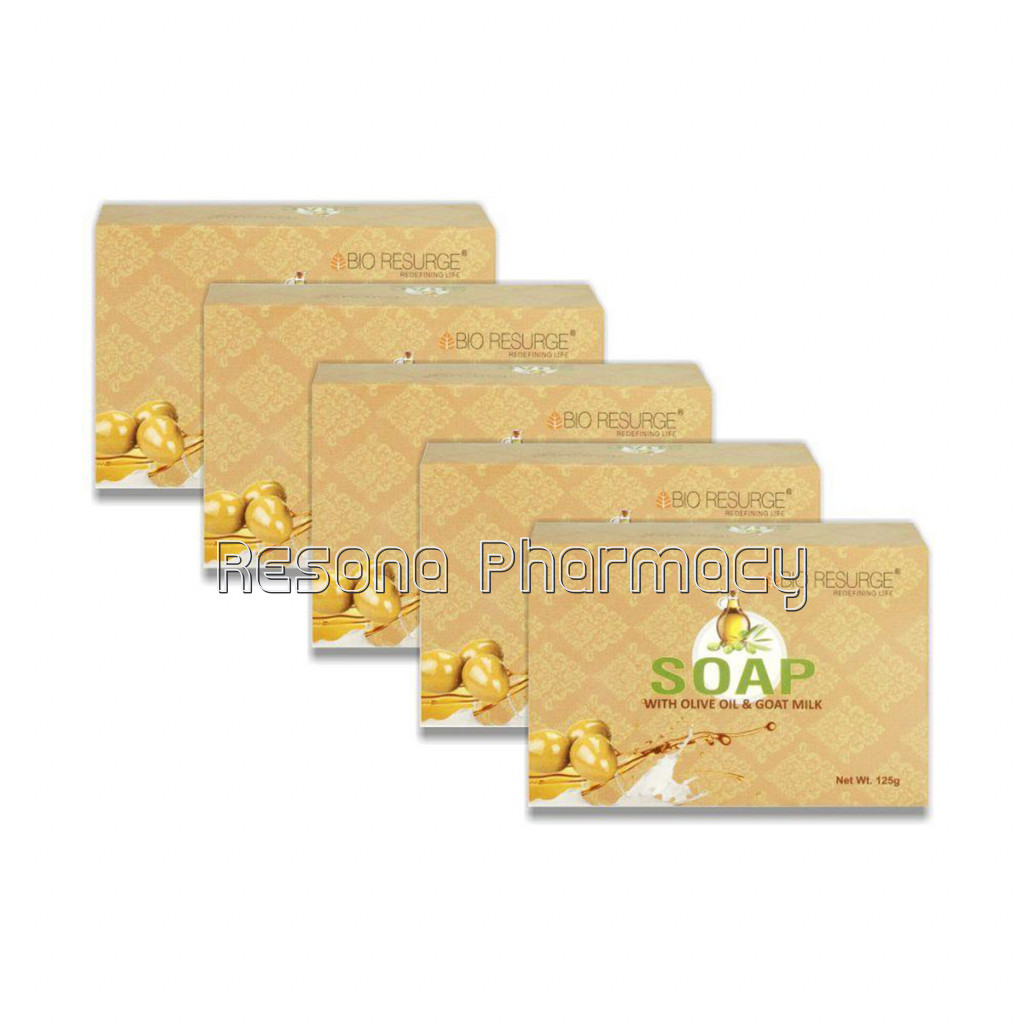 Ayurvedic Bathing Soap With Olive Oil And Goat Milk Pack Of 5