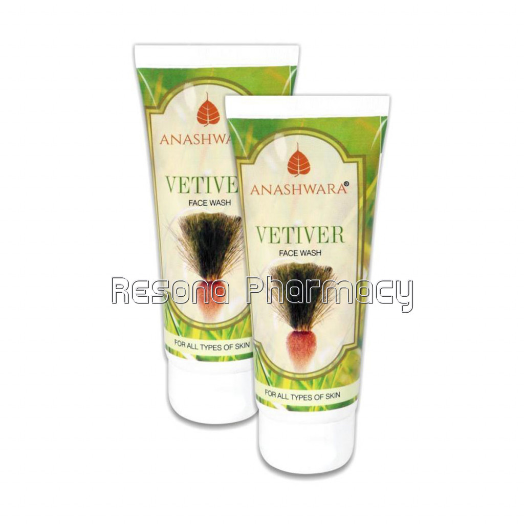 Vetiver Face Wash Skin Toning and Moisturizing Pack Of 2