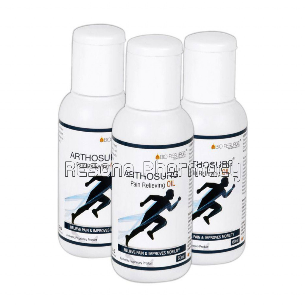 Arthosurg Pain Relieving Oil For Complete Relief In Joint Pain And Improve Lubrication In Joints Pack Of 3