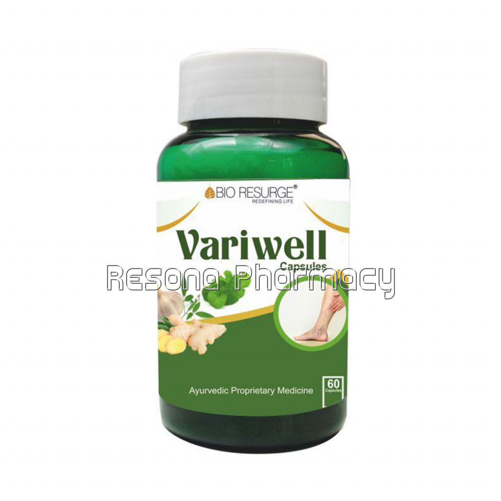 Variwell Capsules Reduce Pain In Varicose Veins Pack Of 1